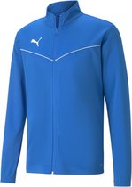 Sweat-Shirt Puma Teamrise Training Poly Jacket Bleu Clair - Sportwear - Adulte