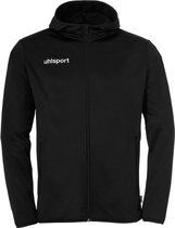 Uhlsport Essential Fleece Jack Heren - Zwart | Maat: XL