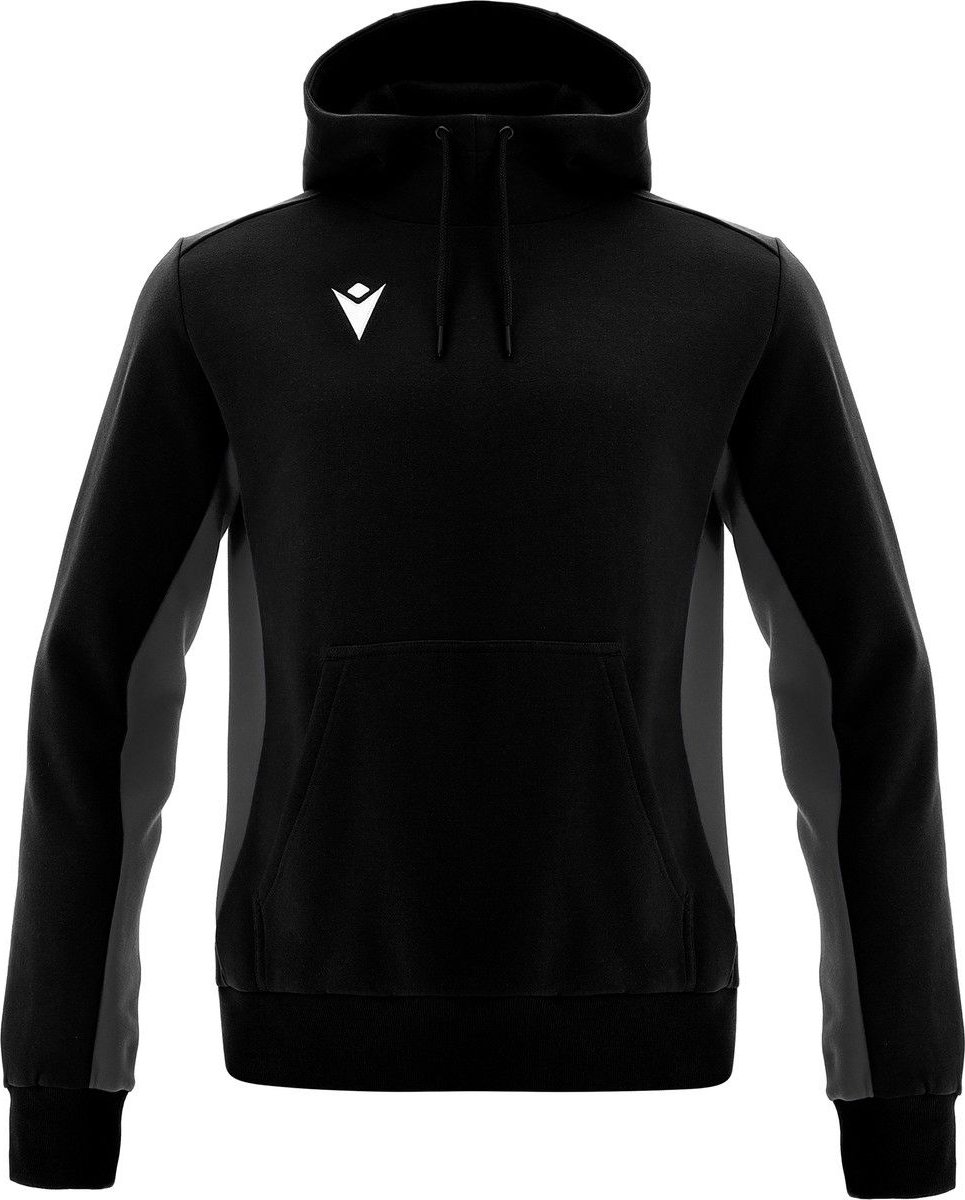 Macron Dance Sweater Met Kap Kinderen - Zwart / Antraciet | Maat: 7-8 Y