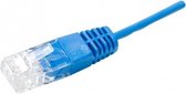 Connect 928820 netwerkkabel 1 m U/UTP (UTP) Blauw