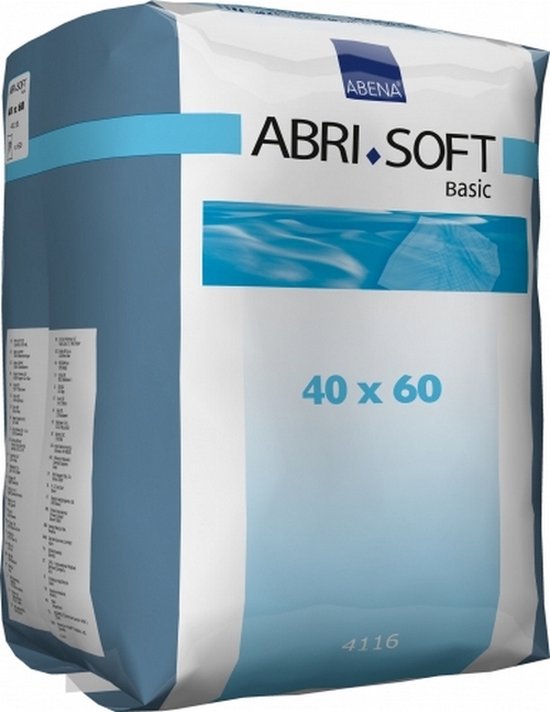 ABENA Abri-Soft Basic 60 x 40 cm - 8 paquets de 60 pièces
