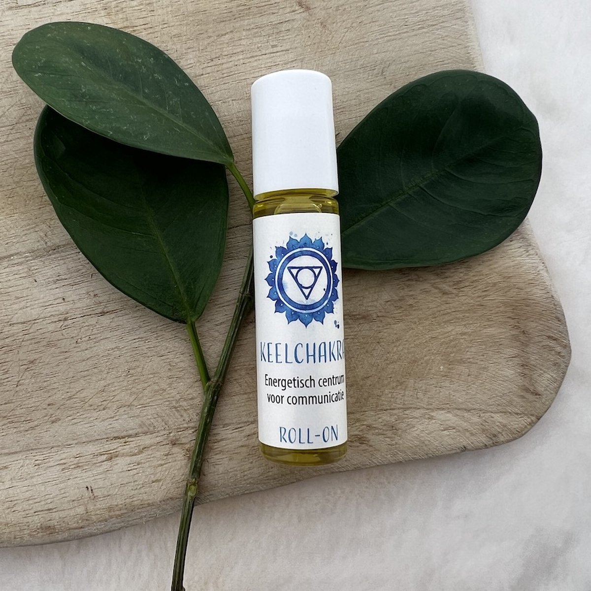 Goedkoopste Roll on 'Keel Chakra', De Groene Linde, 100 natuurzuiver, 10 ml