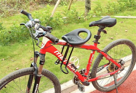 Duo kinderzitje fiets 2 voor de fiets Jan van de Staak