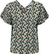 ONLY ONLNOVA LIFE VIS S/S EMMY TOP AOP Dames Top - Maat L