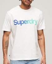 Superdry Core Logo Loose T-shirt Met Korte Mouwen Wit S Man