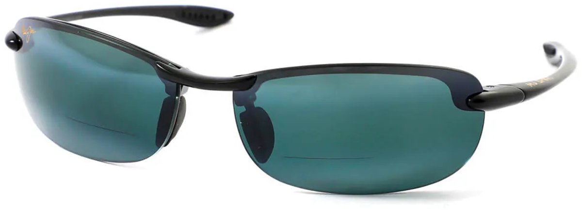 Zonneleesbril bifocaal Maui Jim Makaha-Gloss Black Maui Jim (Makaha)-+1.50