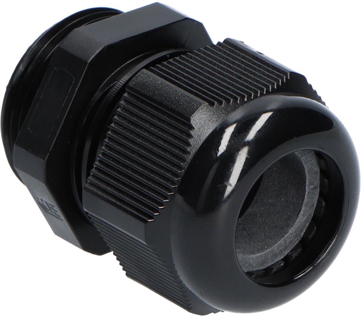 Jacob wartel M12 doorlaat 3-6mm zwart (50.612 PA/SW)