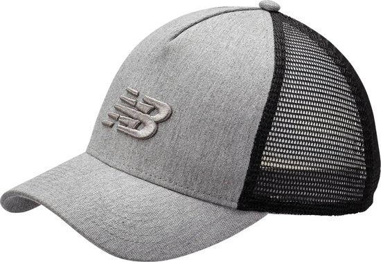 New Balance Sport Essentials Athletic Grey Trucker Hat