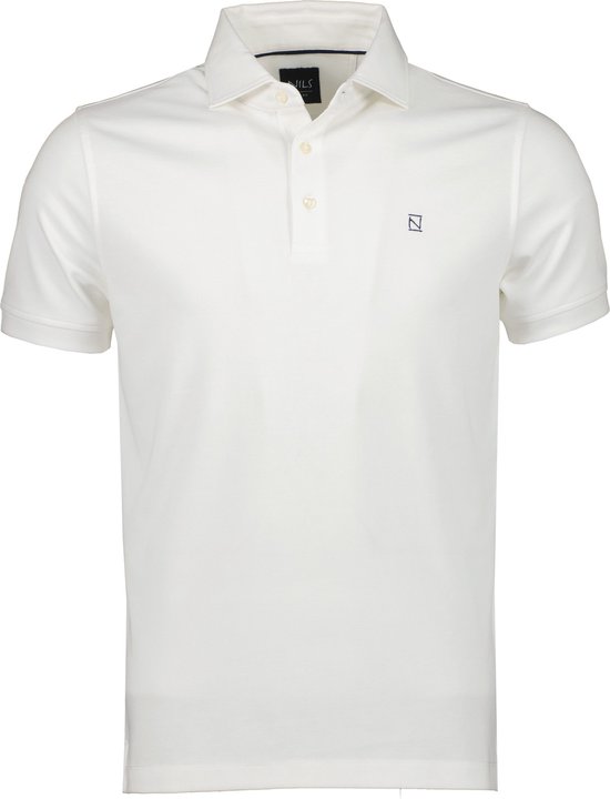 Nils Polo - Slim Fit - Wit - 3XL Grote Maten