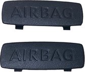 Airbag Knopjes / Set 2 stuks / A B C Pilaren / Zwart / Stijlen / Interieur / Airbag Badge Voor Vw Golf 5 6 Gti Jetta MK5 A5 A6 Passat Cc B6 B7