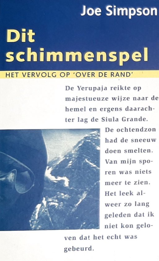 9789038867731 - Dit schimmenspel