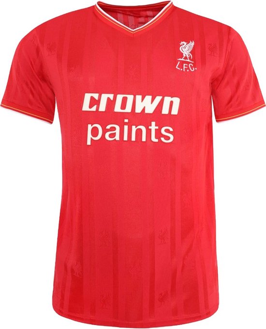 Retro shirt Liverpool FC 'Crown paints' 1986 maat Small 'official item'
