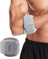 Trebin Coudière avec remplissage en gel – Bandage pour bras de tennis – Design ergonomique – Taille unique