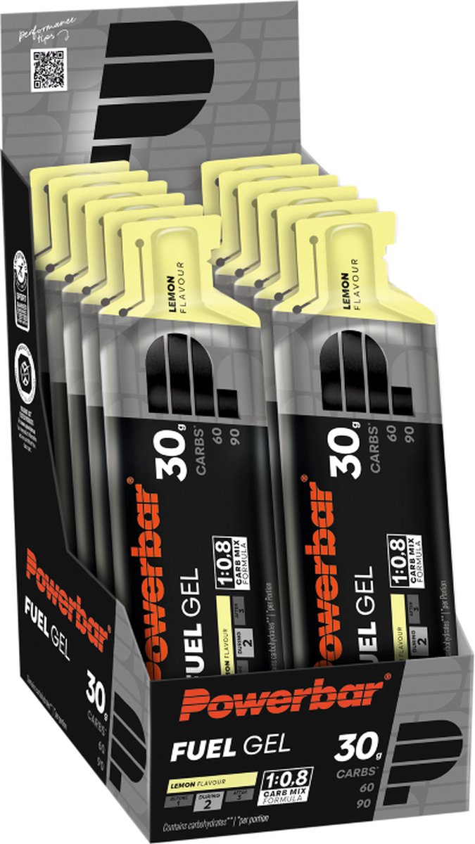 Goedkoopste Powerbar Black Line Fuel Gel 30 Lemon