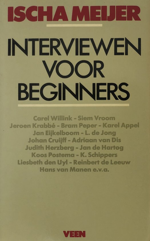 Interviewen voor beginners