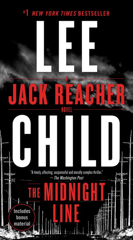 The Midnight Line A Jack Reacher Novel 22 - cover
