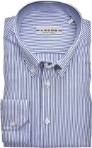 Chemise slim fit Ledub - bleu foncé - Convient au repassage - Taille de la planche : 40