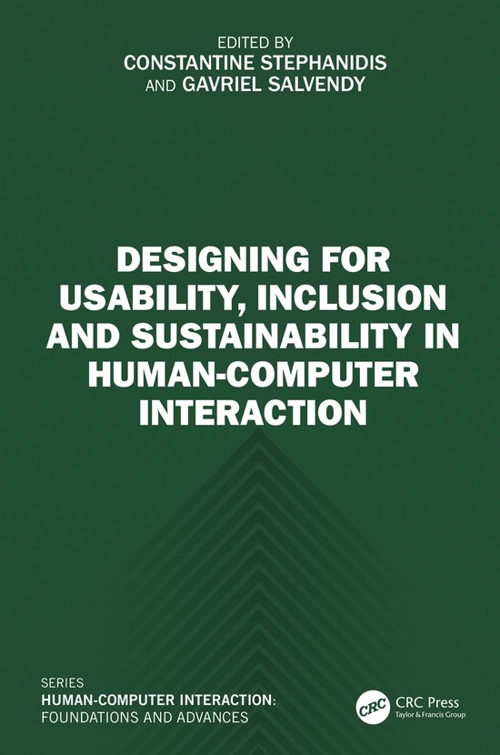 Designing for Usability, Inclusion and Sustainability in Hum ... - cover