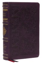 NKJV, Personal Size Reference Bible, Sovereign Collection, Leathersoft, Purple, Red Letter, Thumb Indexed, Comfort Print