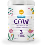 Jovie Cow Biologische Opvolgmelk 3 - op basis van koemelk - 10+ maanden - 4x800gr