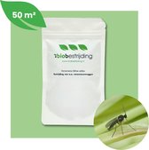 Rouwvliegjes bestrijden met aaltjes - voor 50m² of circa 125 kamerplanten- 25 mln Steinernema feltiae - aaltjes tegen rouwvliegjes - Natuurlijk bestrijden