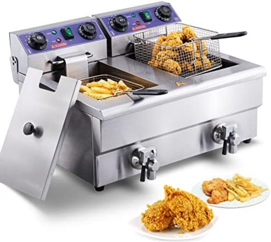 FriFri Mini Friteuse 1900, 2,5L RVS kopen