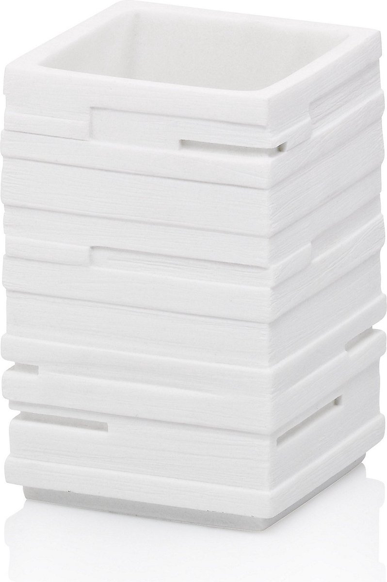 Kela Badkamer - Tumbler Posidon White