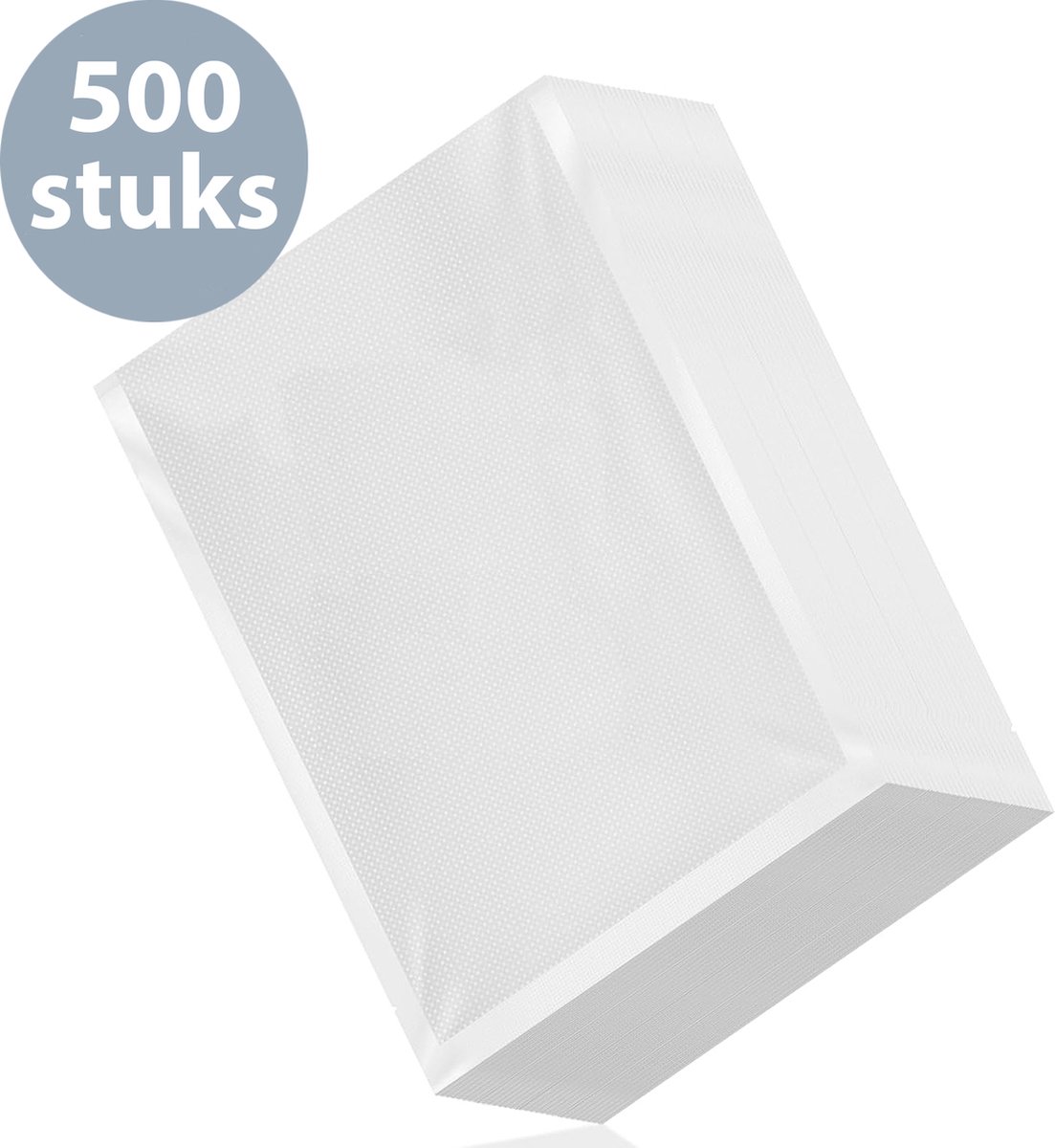 ForDig Vacuumzakken Voedsel (500 stuks) – 20x30 cm Vacumeerzakken – Sous Vide Zakken