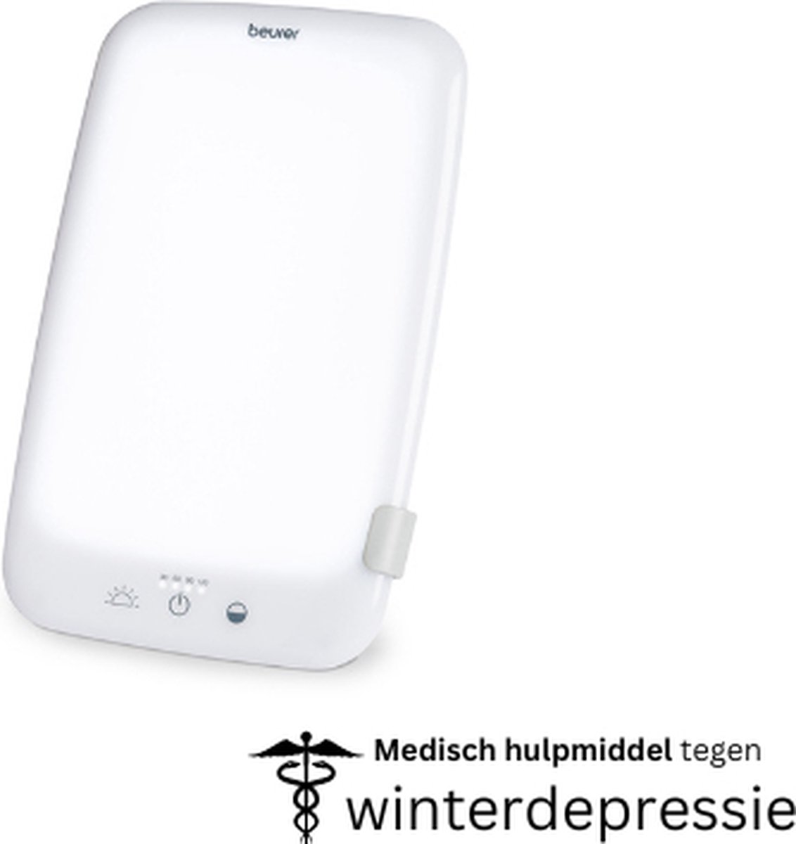 Beurer TL 45 Perfect Day Lichttherapielamp - Daglichtlamp - 3 Kleurtemperaturen instelbaar - Compact: 25 x 20 cm - Eenvoudig mee te nemen - LED - 10000 Lux (op 20 cm) - UV-vrij - 25 Watt - Incl. netadapter - Medisch gecertificeerd - 3 Jaar garantie op Prijzenvolger.com