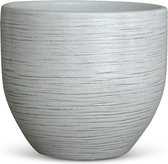 Pot de Fleurs Plantes - Faïence Ceramique - Blanc - Ø 29 cm