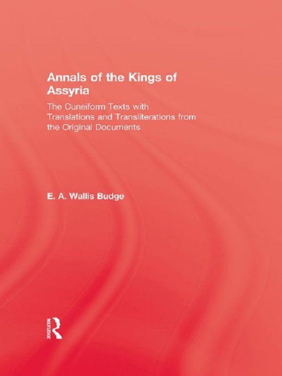 Annals Of The Kings Of Assyria - cover