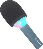 Kidywolf Microphone Karaoké - Distorseur, haut-parleur et plus - Blauw