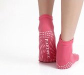 Go Go Gadget - "Yoga- Chaussettes, Antidérapantes, Taille 36-40, Rose"