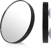 Go Go Gadget - "Miroir de Maquillage de Luxe grossi 10x - Jumada - Rond, Zwart, Avec Ventouses"