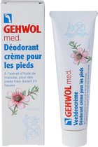 Gehwol Med Foot Deo Cream - Pack économique 5 x 75 ml