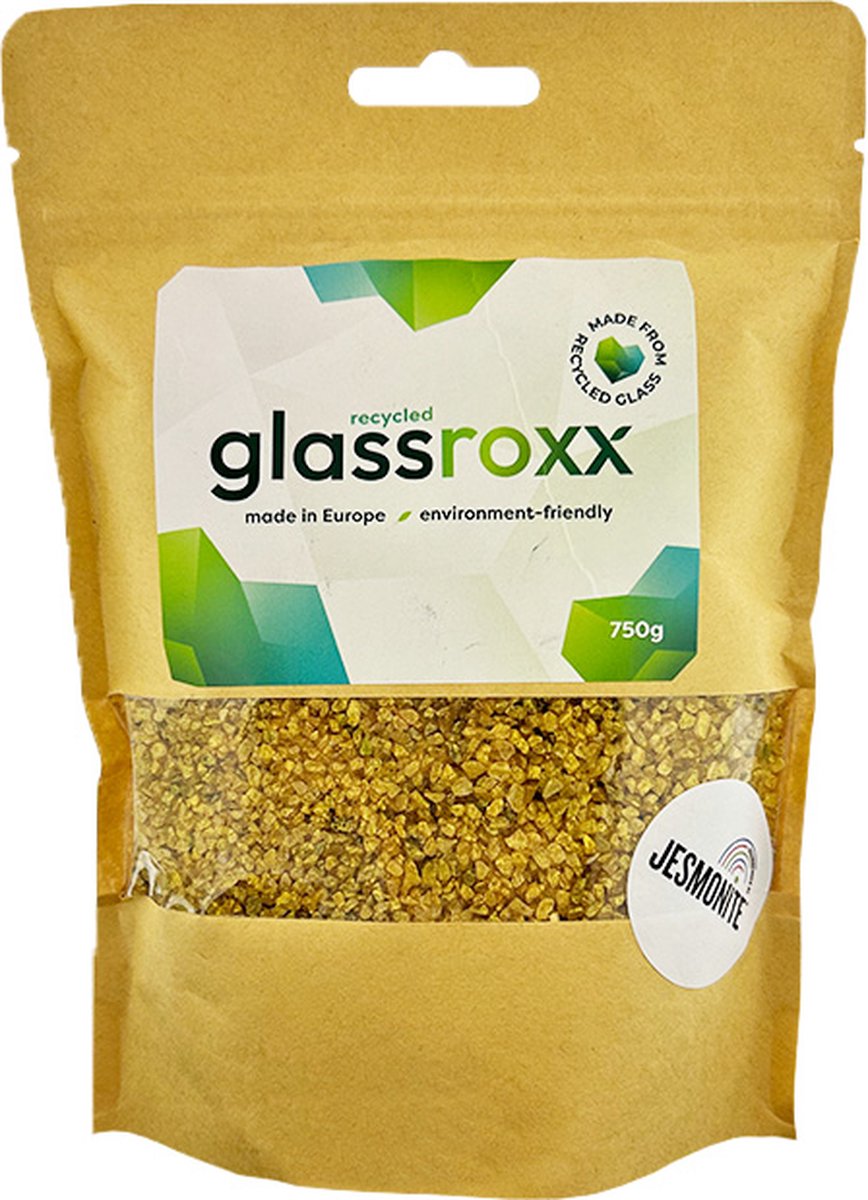 GlassRoxx Small Gold pouch 750gr-RBJ