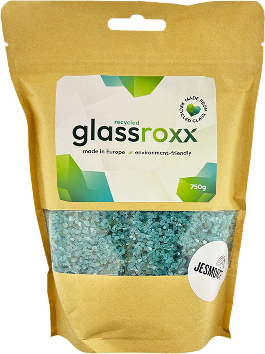 GlassRoxx Small Turquoise Blue pouch 750gr-RBJ