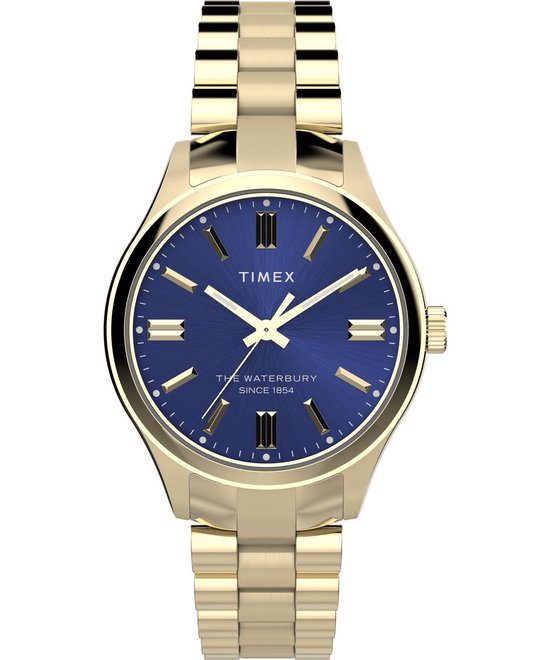 Timex Legacy TW2W40300 Horloge - Staal - Goudkleurig - Ø 34 mm