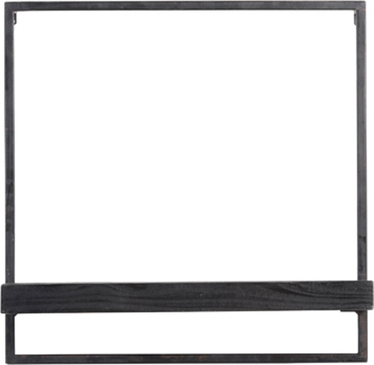 Wandplank MADDISON - 50x15x50cm - Zwart