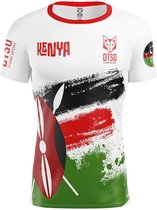 Otso Kimbia Kenya T-shirt Met Korte Mouwen Veelkleurig XL Man