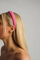 Beige haarband | Roze | dames | diadeem | | trending
