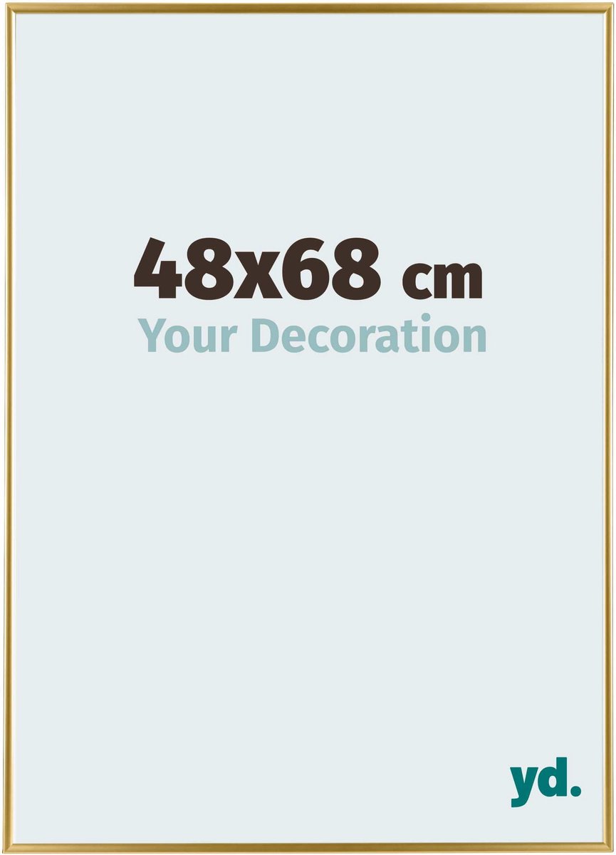 yd. Your Decoration - Fotolijst 48x68 cm - Kunststof - Goud - Evry