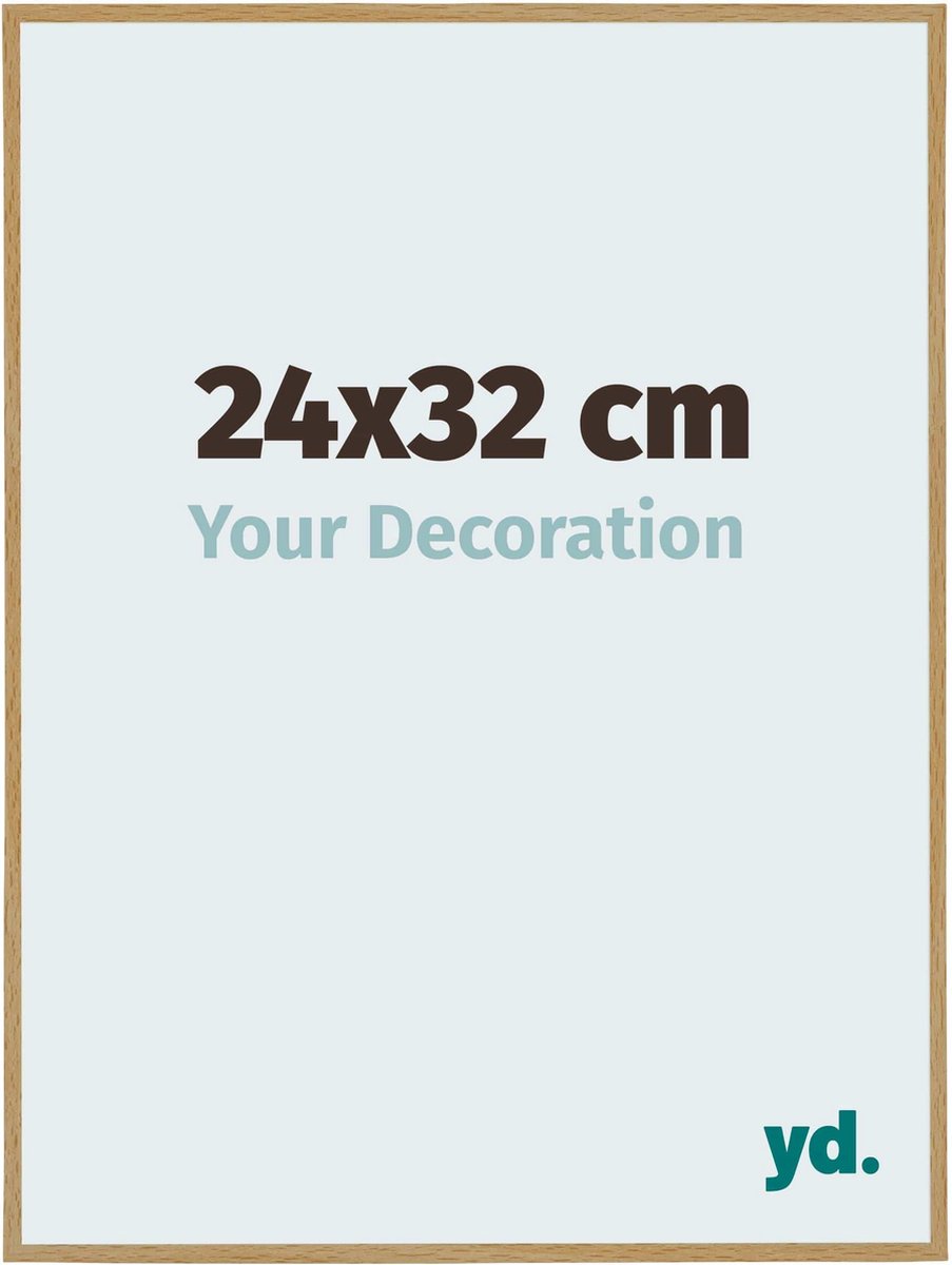yd. Your Decoration - Fotolijst 24x32 cm - Kunststof - Beuken Licht - Evry