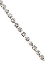 Strass chaîne ruban 1 mètre strass corde diamants cristal couture artisanat décorer paillettes