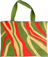 LOT83 Shopper Lara - Tote bag - Boodschappentas - Handtas - Oerwoud - 35 x 45 cm