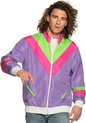 Boland - Trainingsjasje Retro dude (M) - Volwassenen - - 80's & 90's - Disco