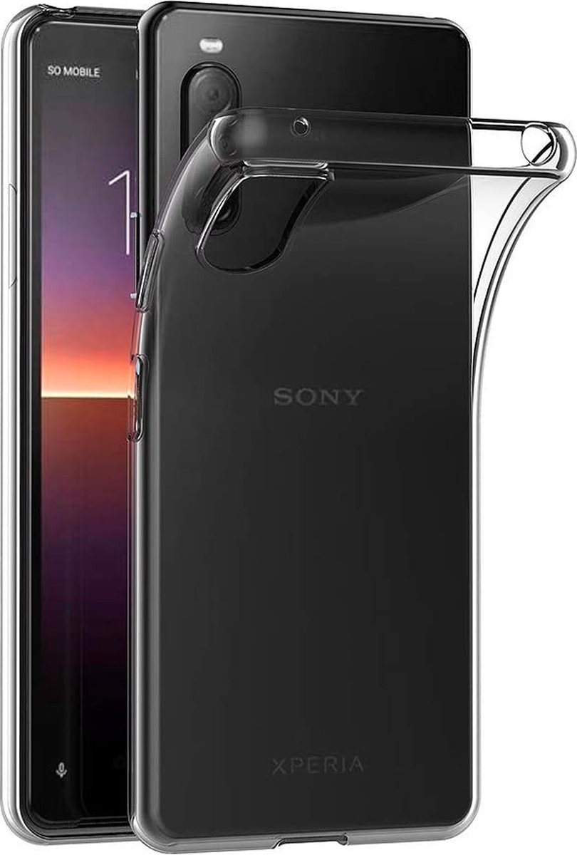 Hoesje voor Sony Xperia 10 II backcover Shockproof siliconen Transparant