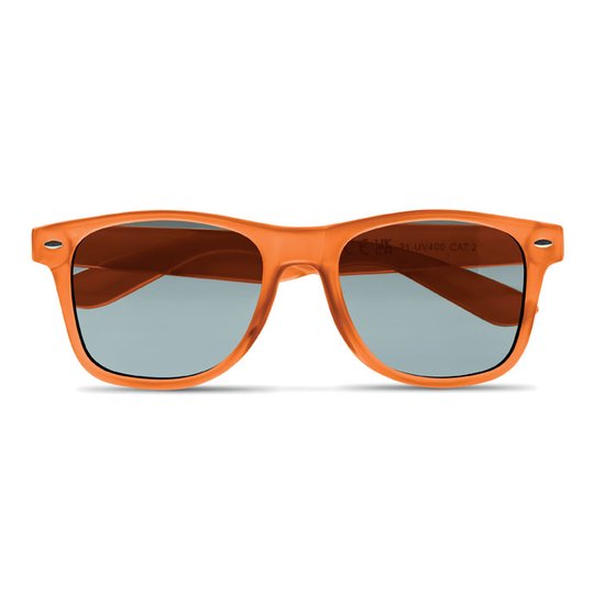 Zonnebril - Heren - Dames - Festival - Classic model - Koningsdag - EK voetbal - Duurzaam - RPET - Oranje van OranjeBeam — afbeelding 2