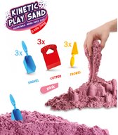 PLAY IT Kinetisch Zand 3 KG Roze - Speelzand - Magic Sand