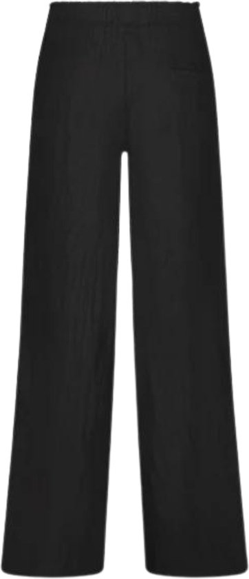Broek Zwart Silky pantalons zwart